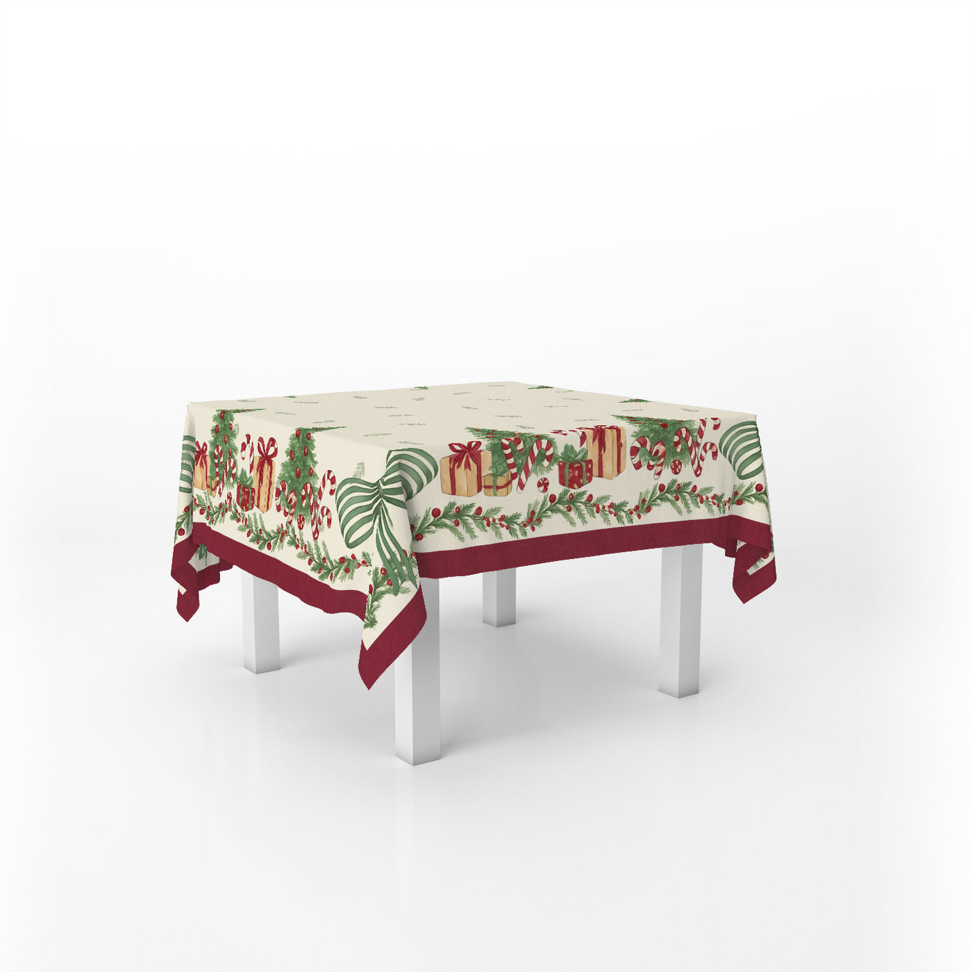 Squared Tablecover The Holiday Bow