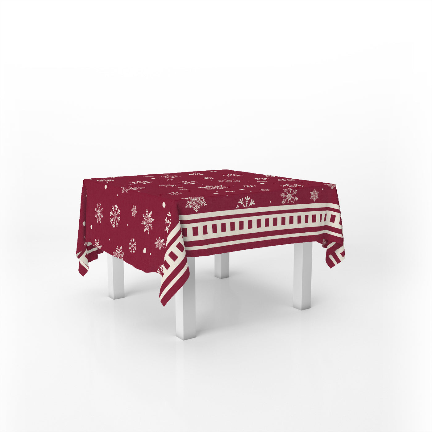 Squared Tablecover The magical snowflake