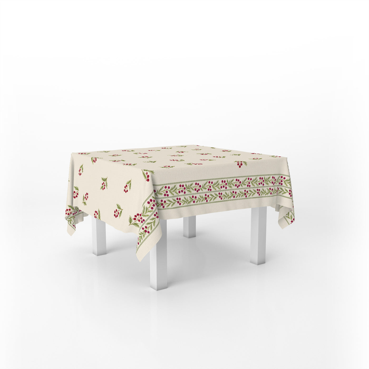 Squared Tablecover Evergreen charm