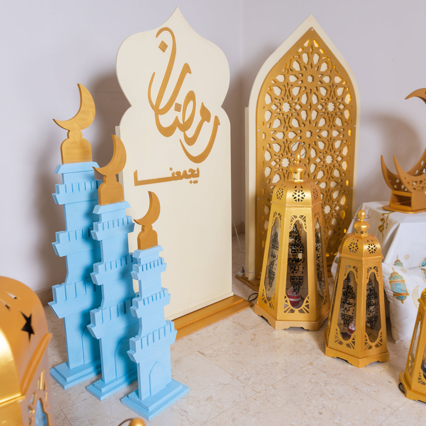 The Blue Minaret 100 cm