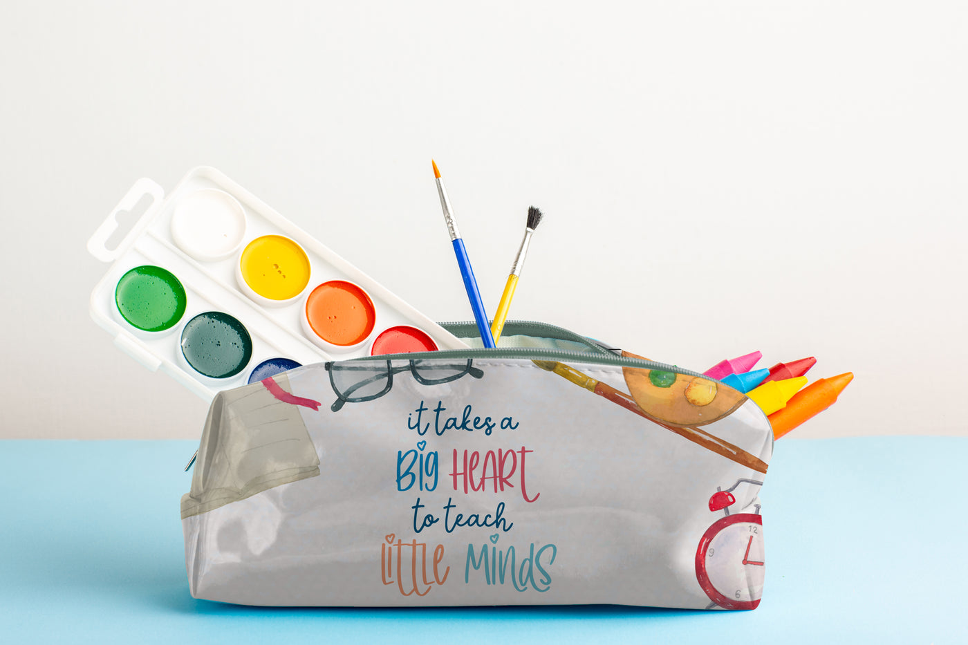 Pencil Case Big Hearts, Little minds