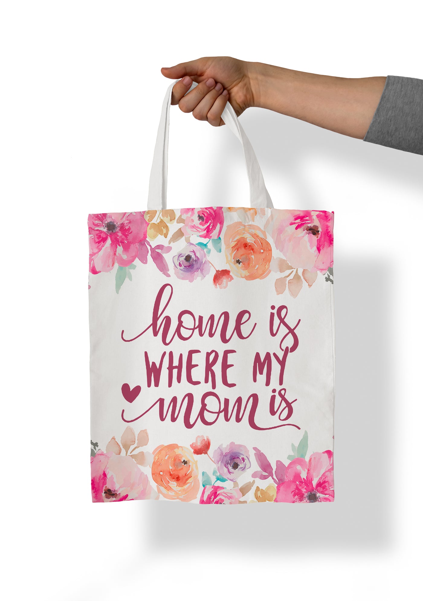Tote Bag Home is where mom is