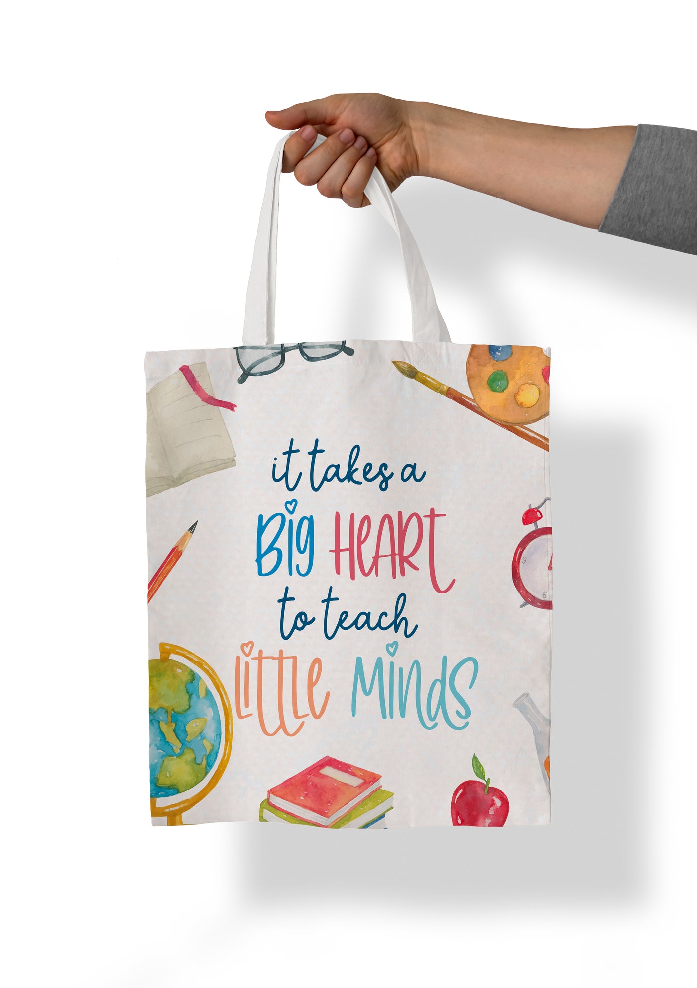Tote Bag Big Hearts, Little minds