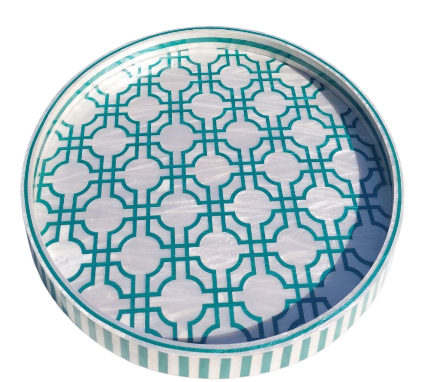 Arabseque White Tray