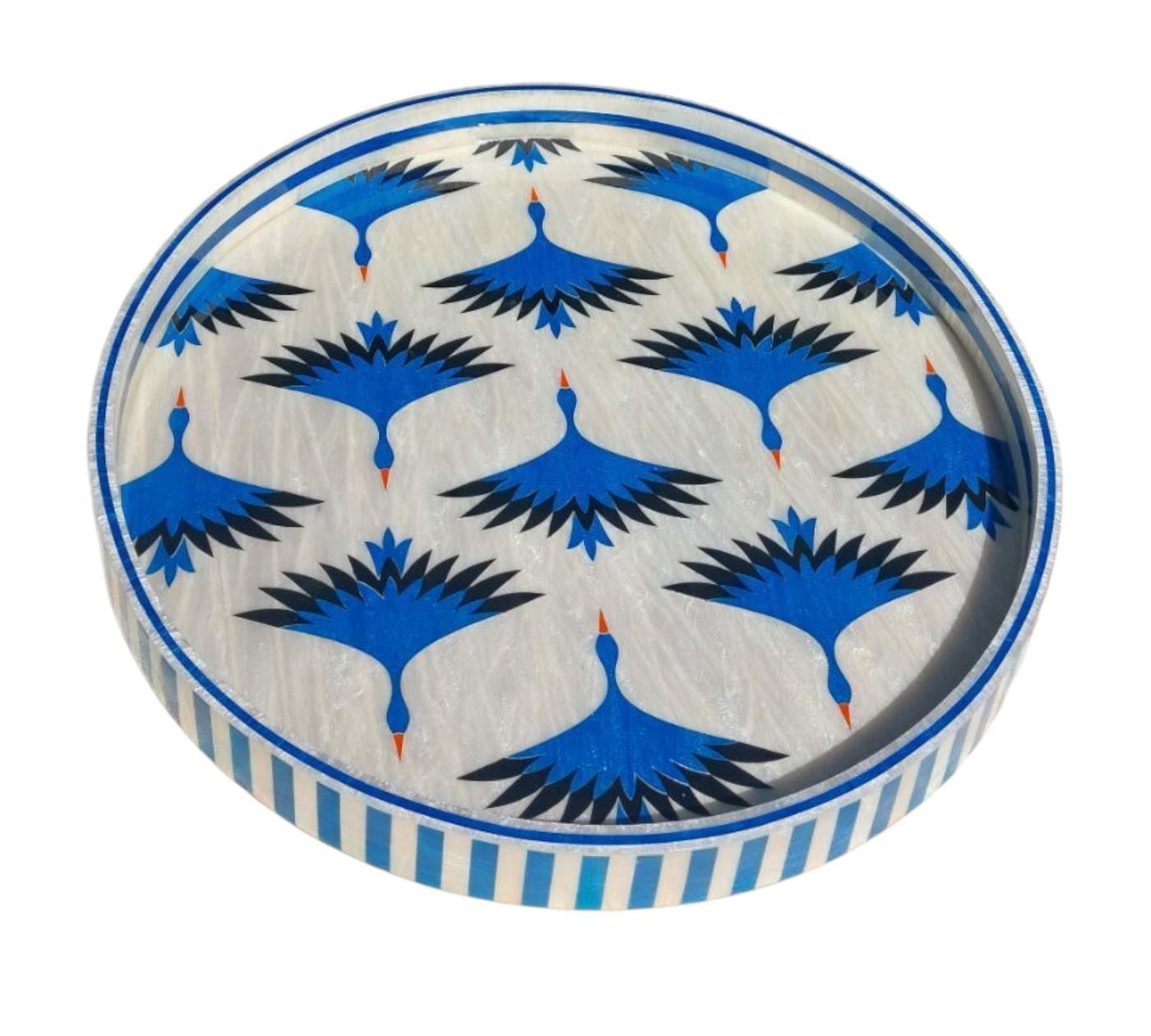 Artdeco Blue Bird Tray