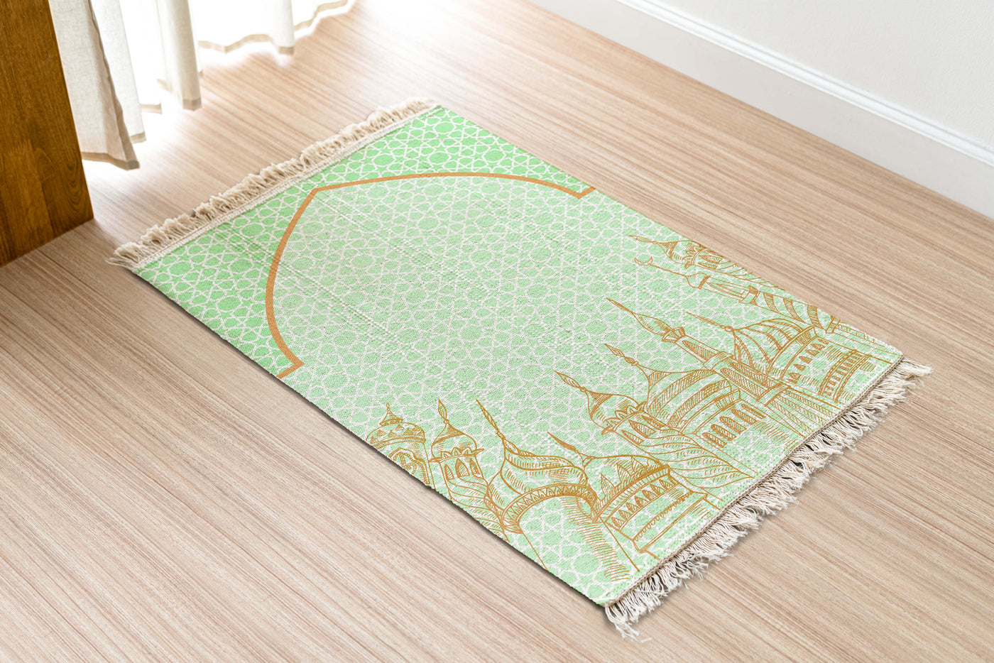 The 1000 minarate rug mint Prayer rug
