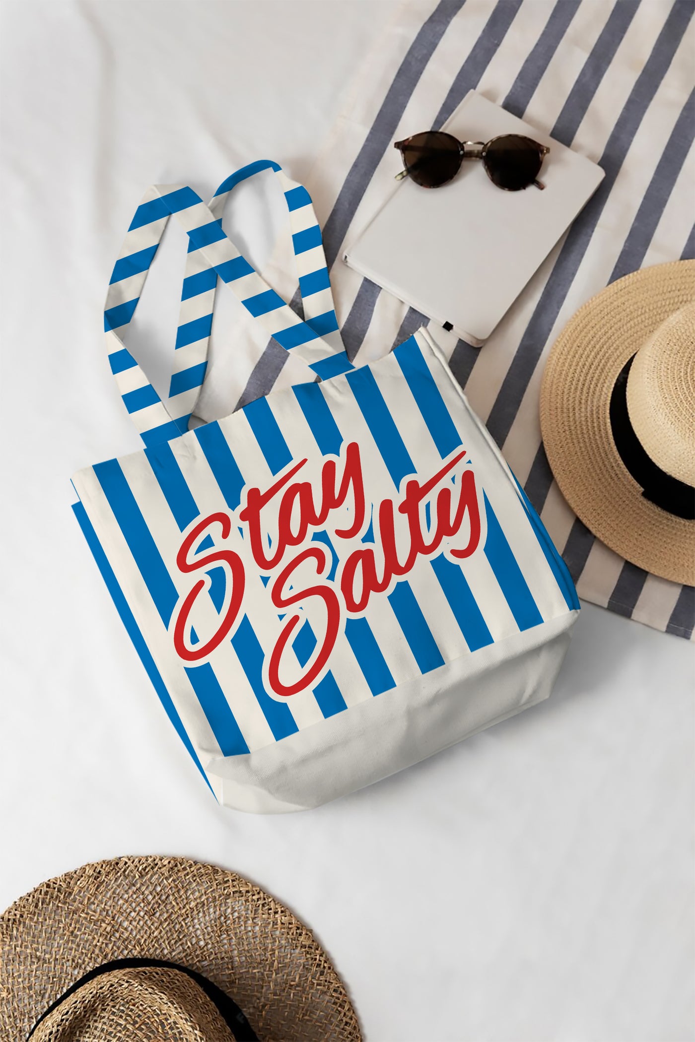 Beach Bag with caption Stay Salty