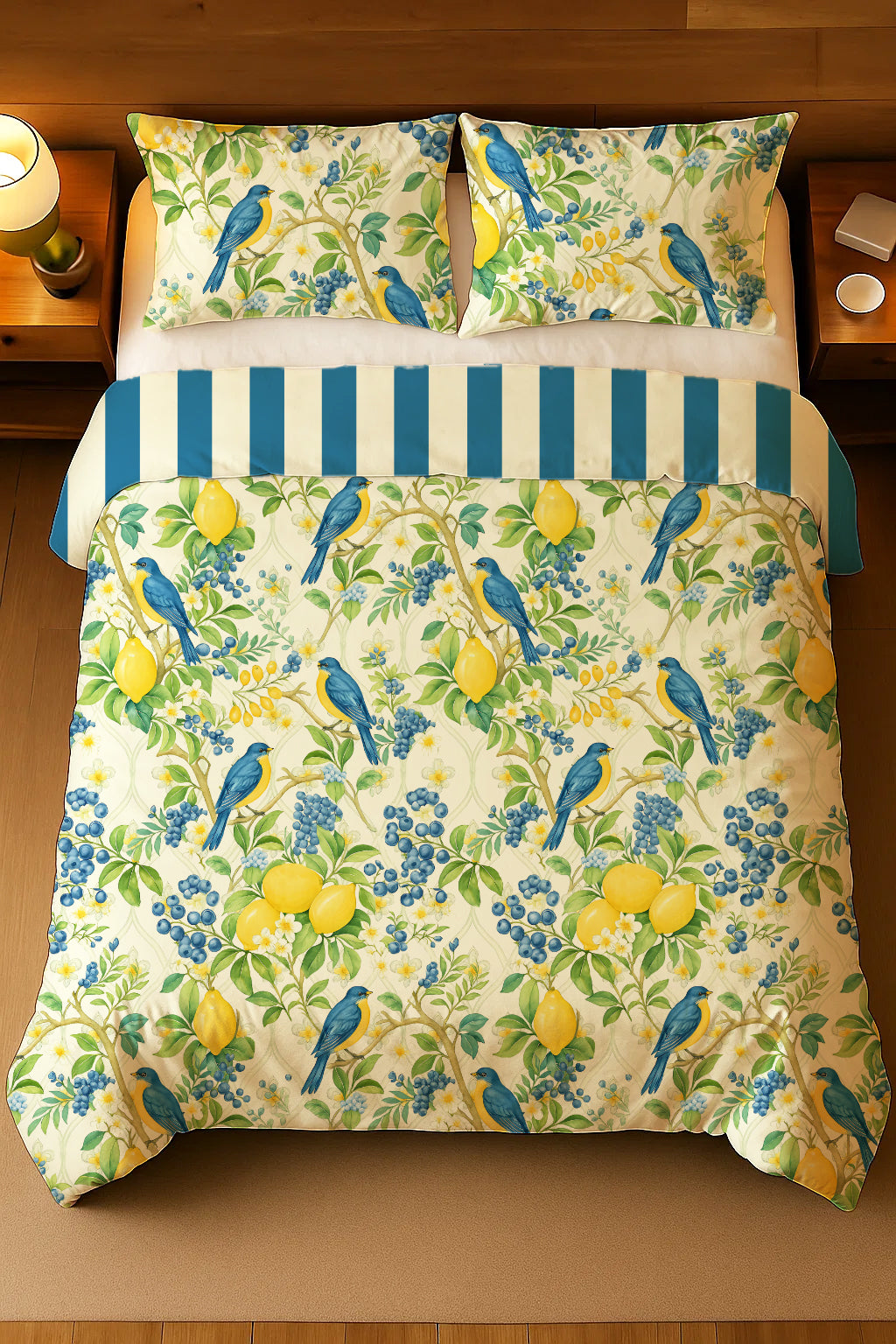 Blue Bird Duvet