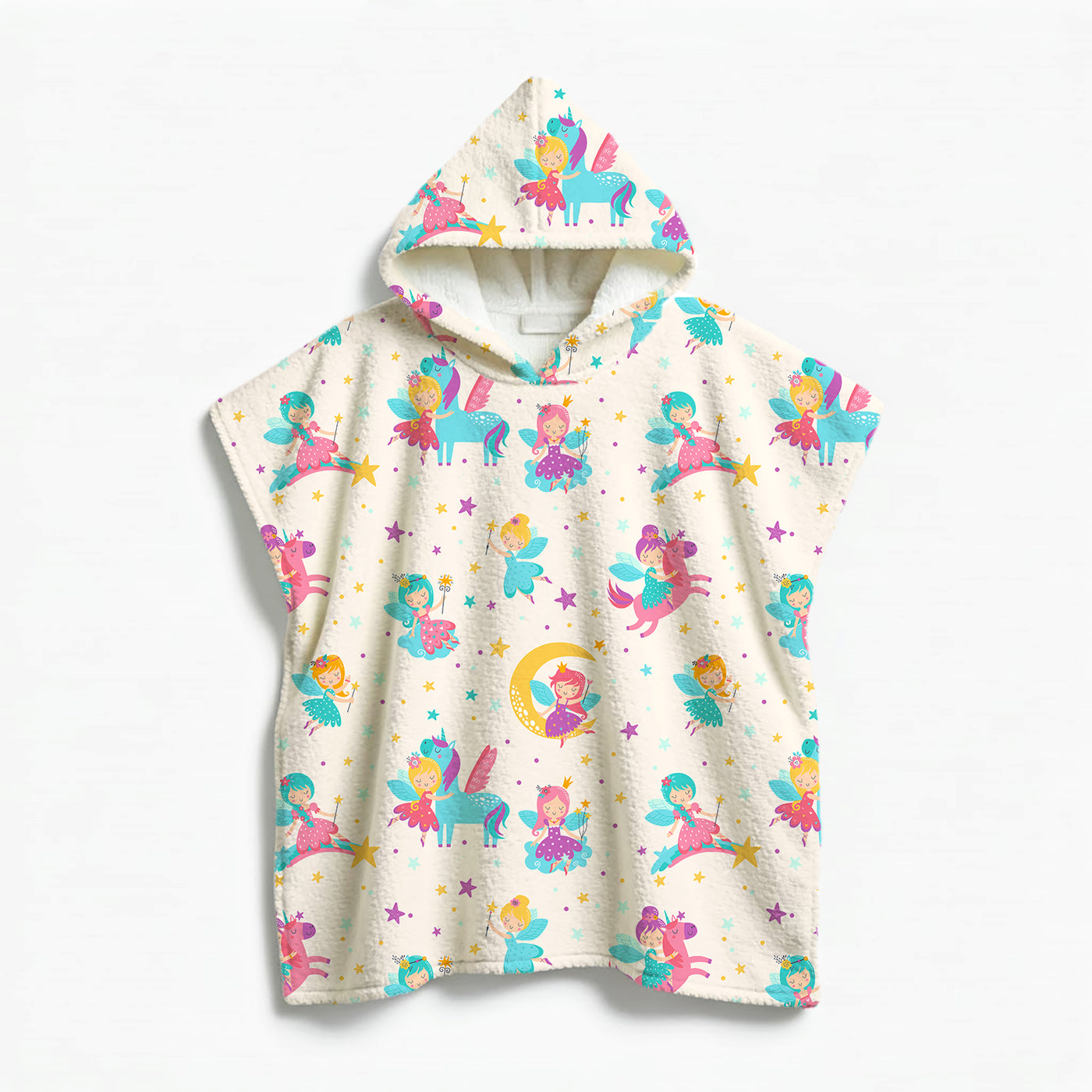 Kids Poncho Towel Fairy tales