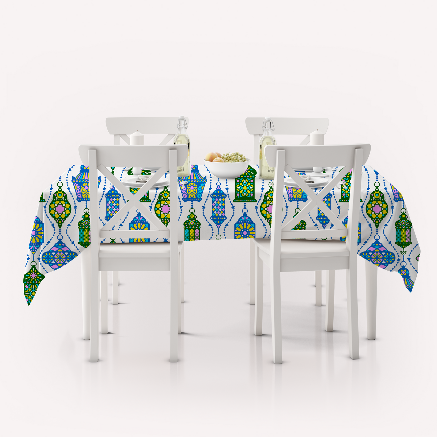 The Colorful Mosaic Waterproof Table cover