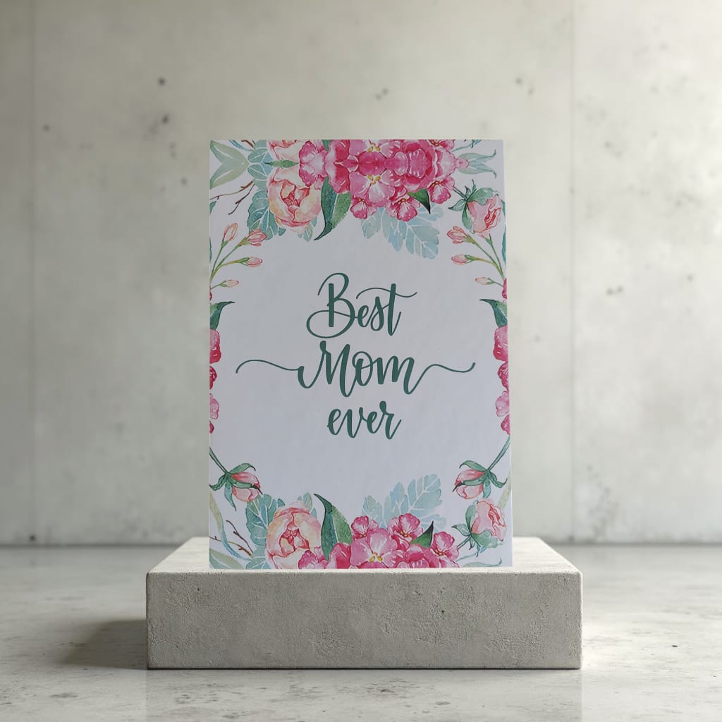 Greeting Card Best Mom