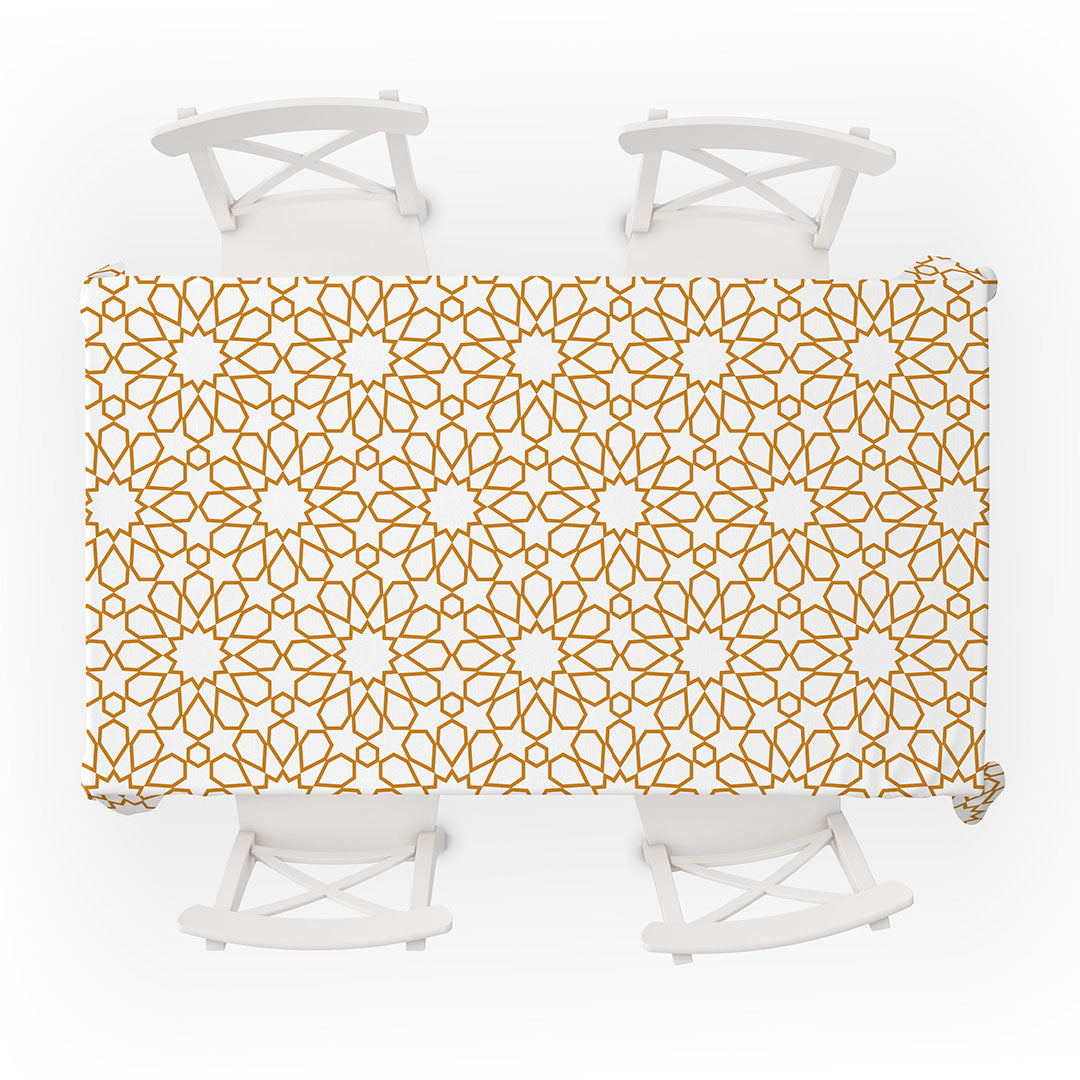 Table Cover Gold Arabseque
