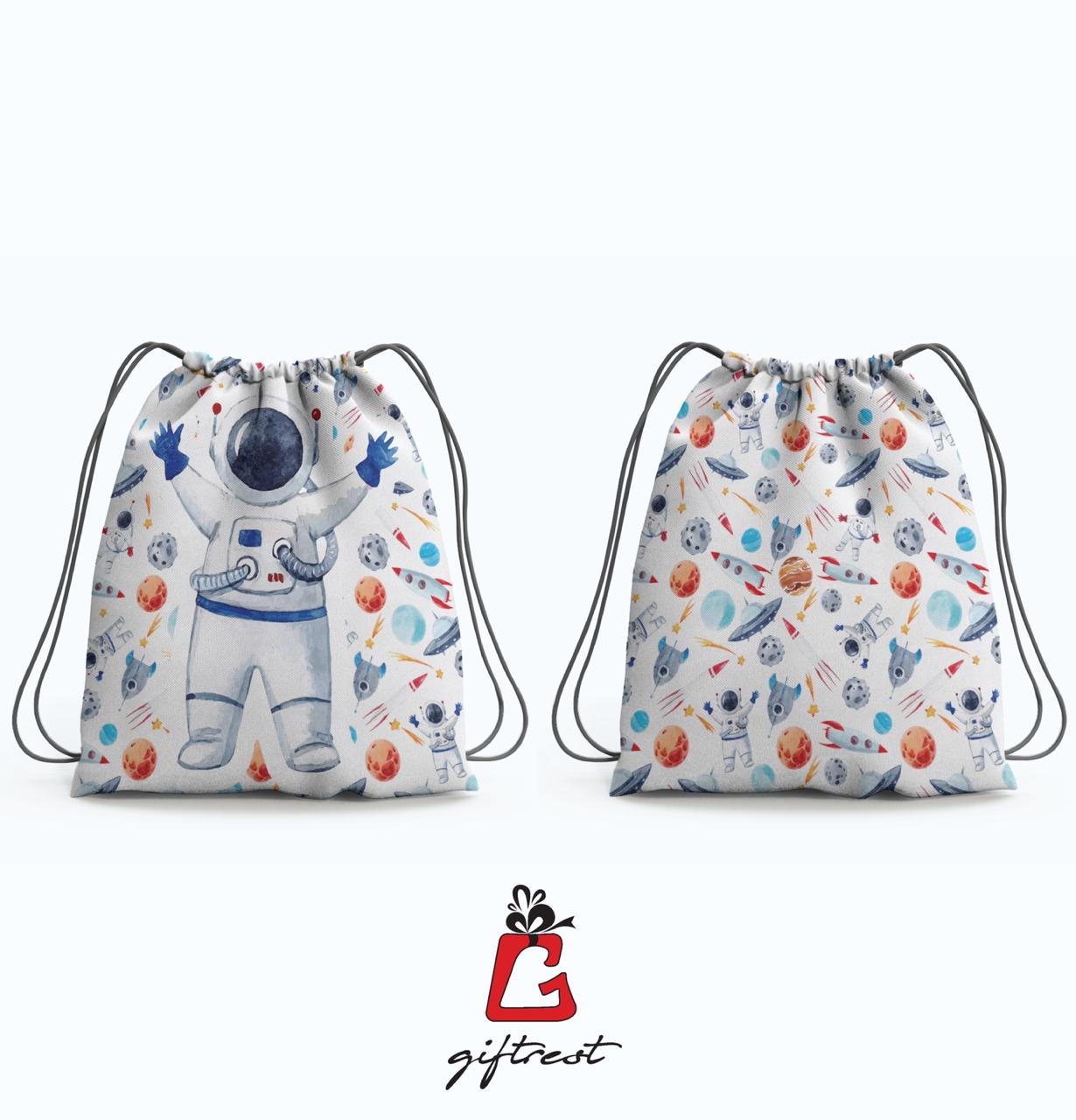Draw String Bag Space Fun