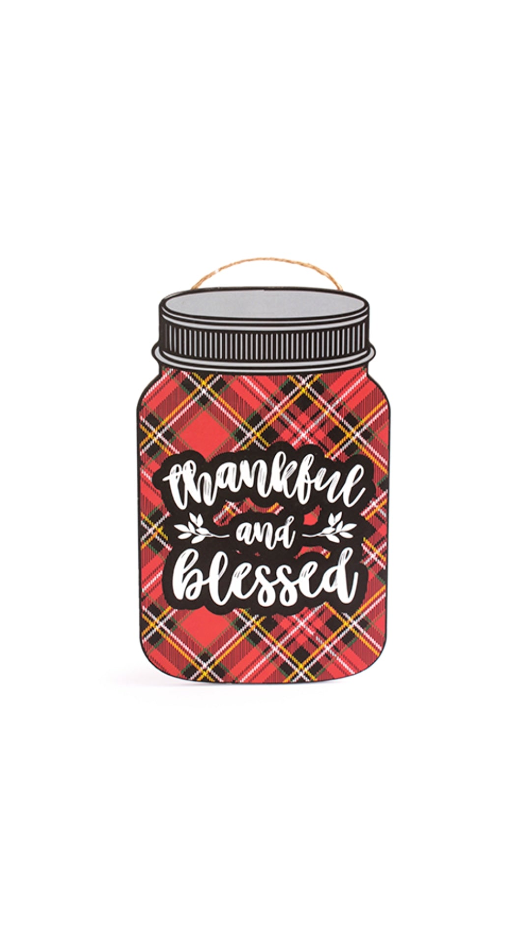 Jar Blessed & Thankful