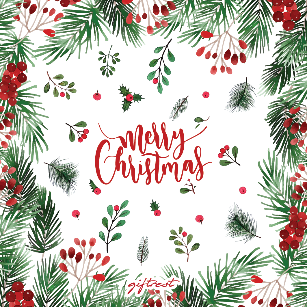 Coaster Merry Christmas