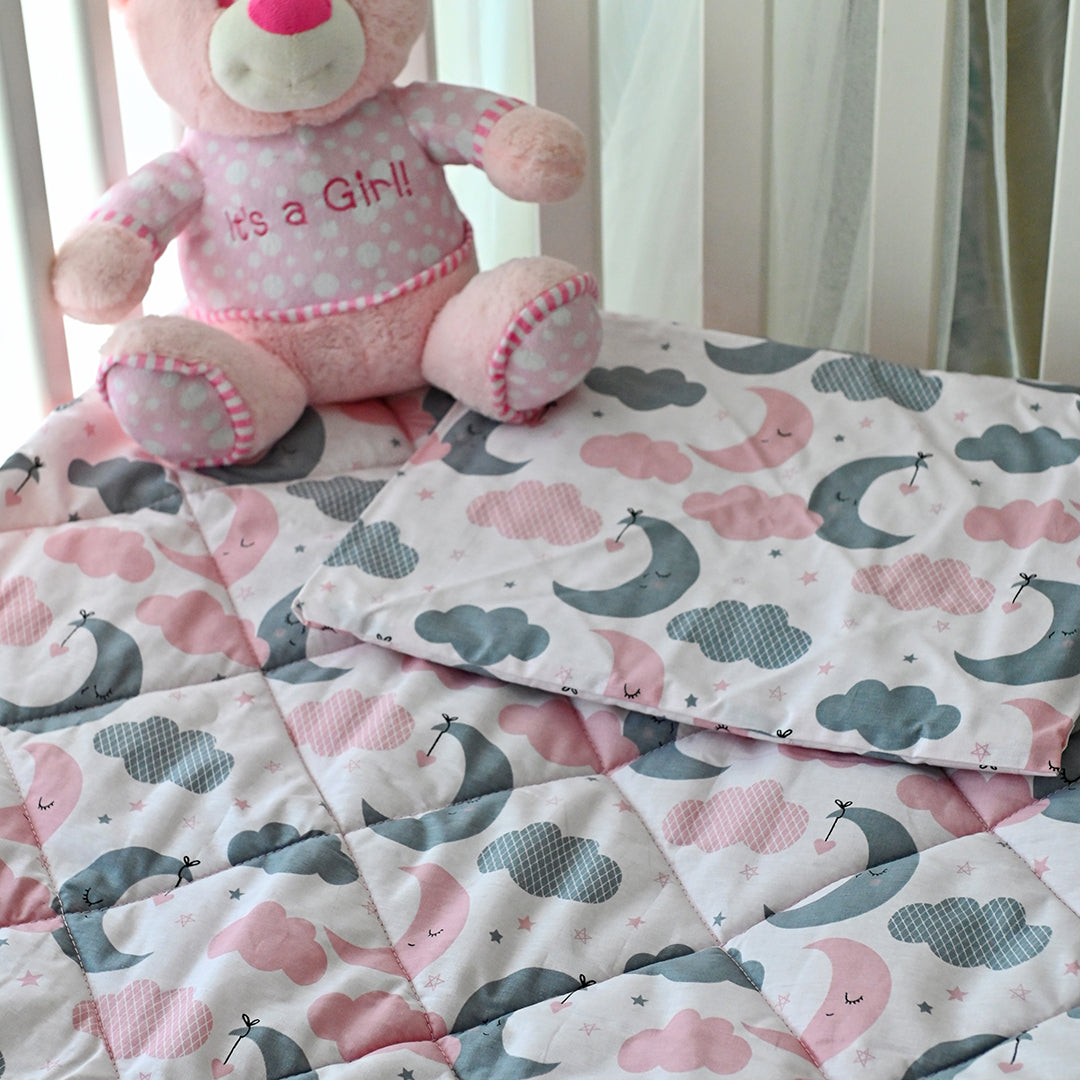 Baby Duvet Twinkle Twinkle Pink