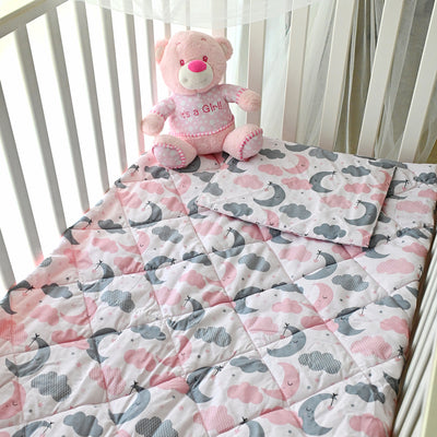 Baby Duvet Twinkle Twinkle Pink