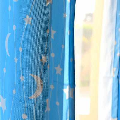 Curtains Twinkle Twinkle Blue