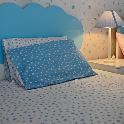 Fitted Sheet Twinkle Twinkle Baby Blue