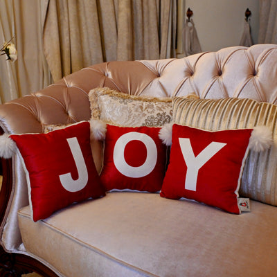 Cushion Joy With Three Letters
