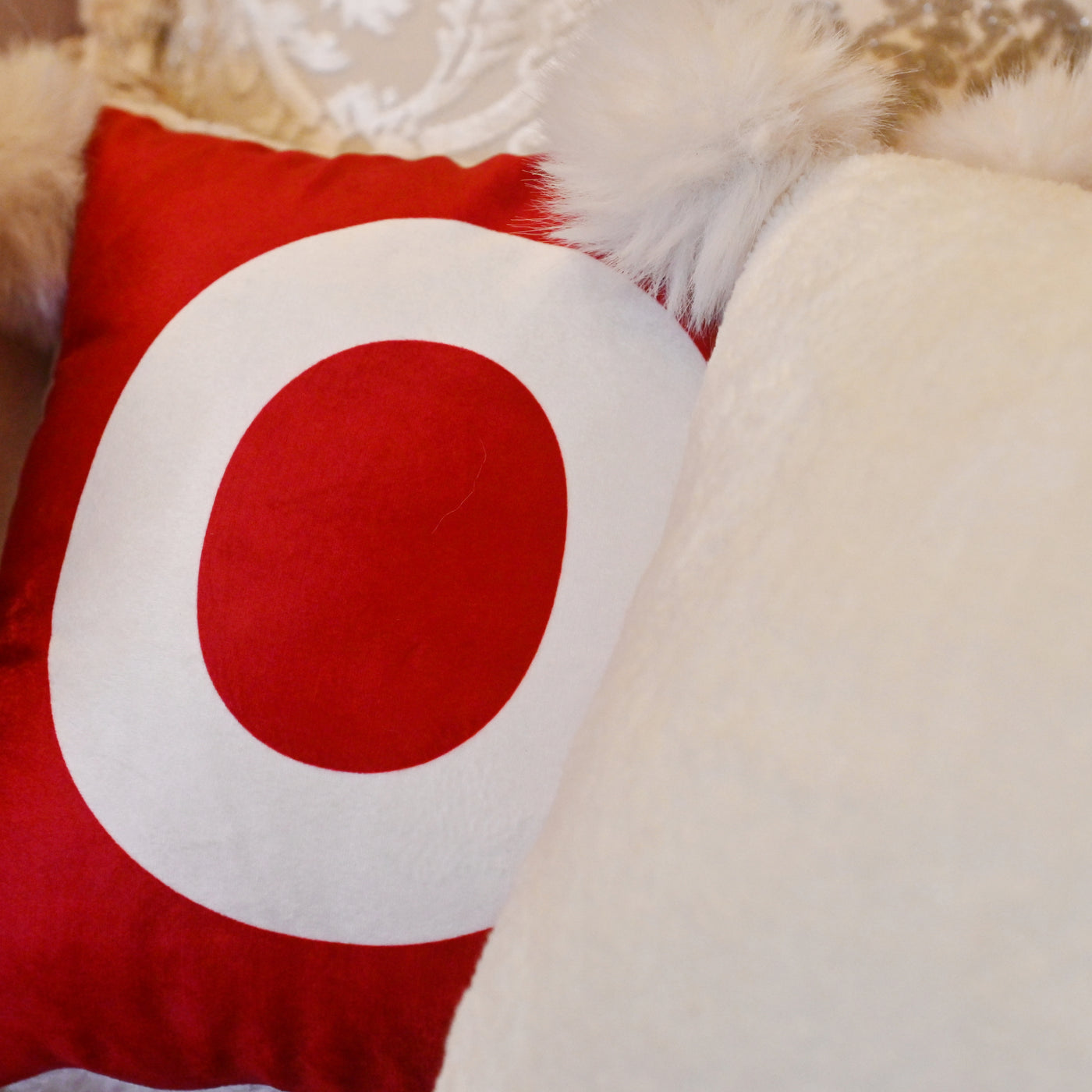 Cushion Joy With Three Letters