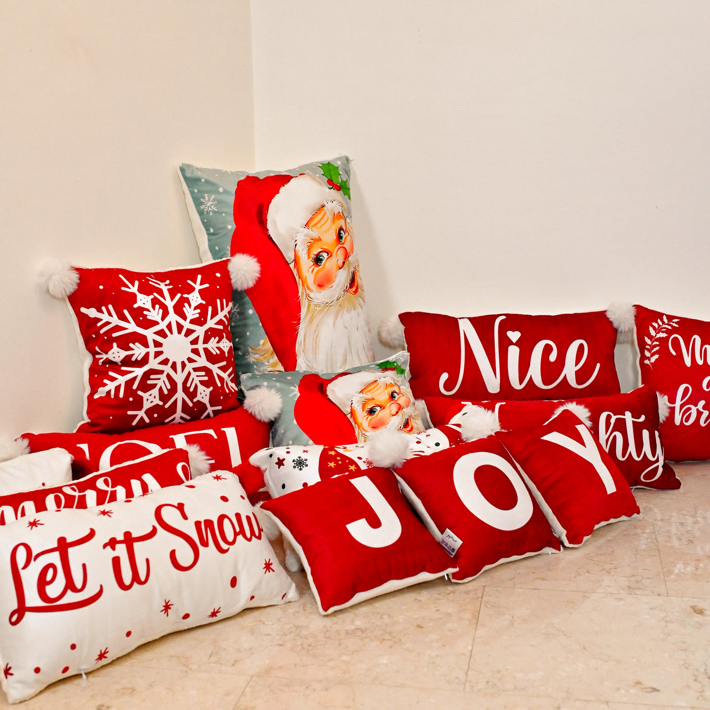 Cushion Joy With Three Letters