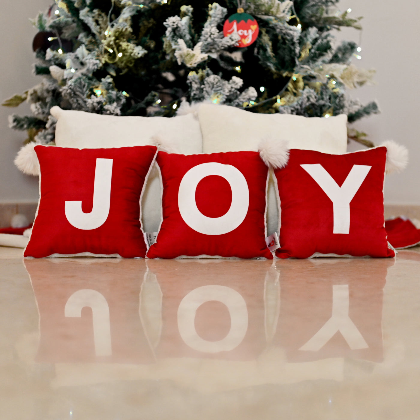 Cushion Joy With Three Letters