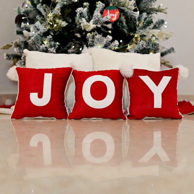 Cushion Joy With Three Letters