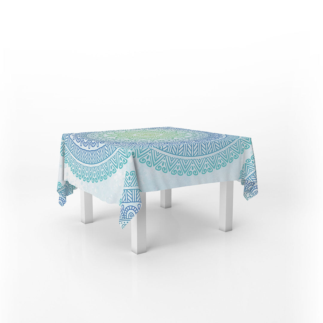 Square Table Cover Mandala